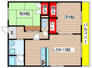 グランド－ル芳栄２の物件間取画像